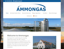Tablet Screenshot of ammongas.dk